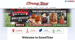 Desktop Screenshot of gametimeplayers.com