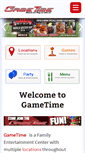 Mobile Screenshot of gametimeplayers.com